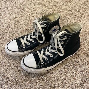 Black Converse All Stars